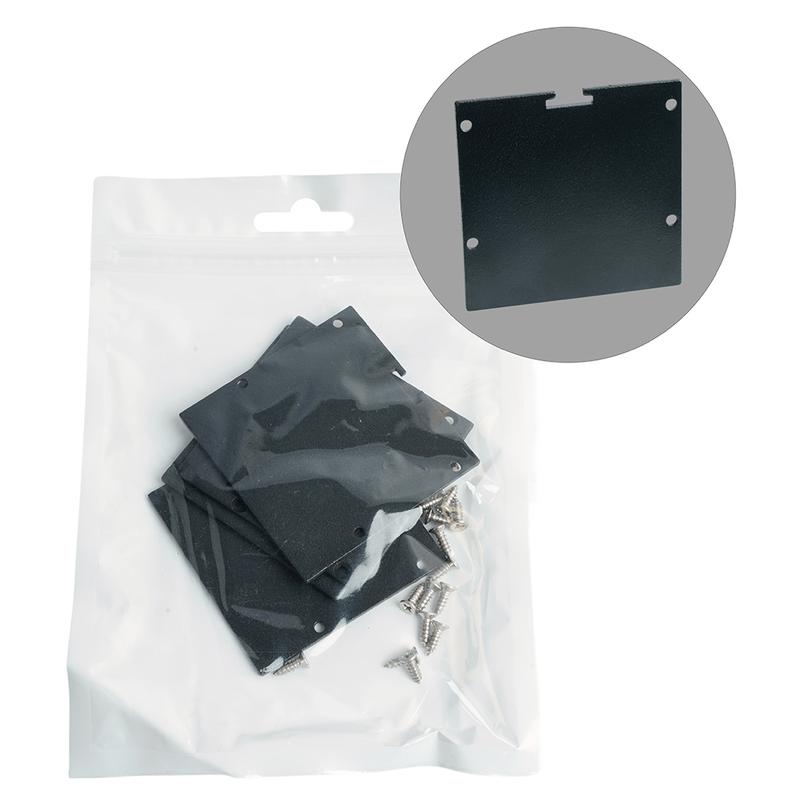 заглушка черная без отверстия для профиля cab269 ld236 (уп.4шт) feron 52090 от BTSprom.by