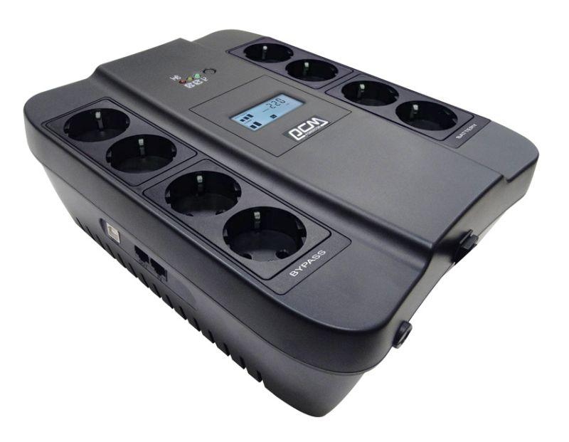 источник бесперебойного питания spider spd-750u lcd 450вт 750в.а черн. powercom 1138691 от BTSprom.by