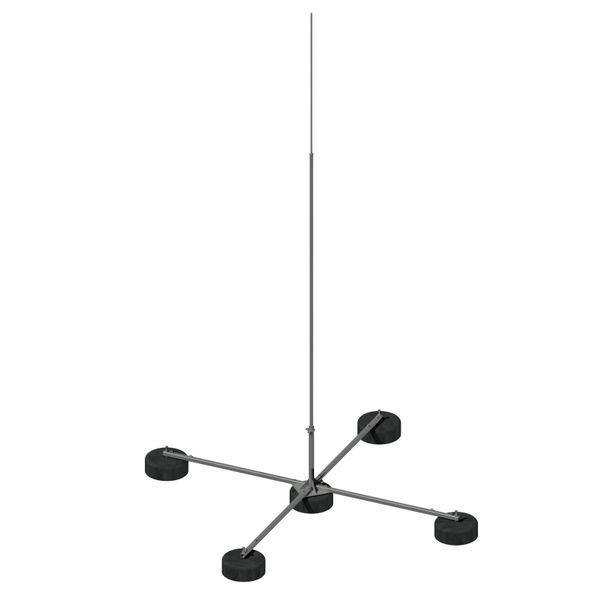 мачта молниеприемная l9000 оцинк. сталь ekf lp-stl9000 от BTSprom.by