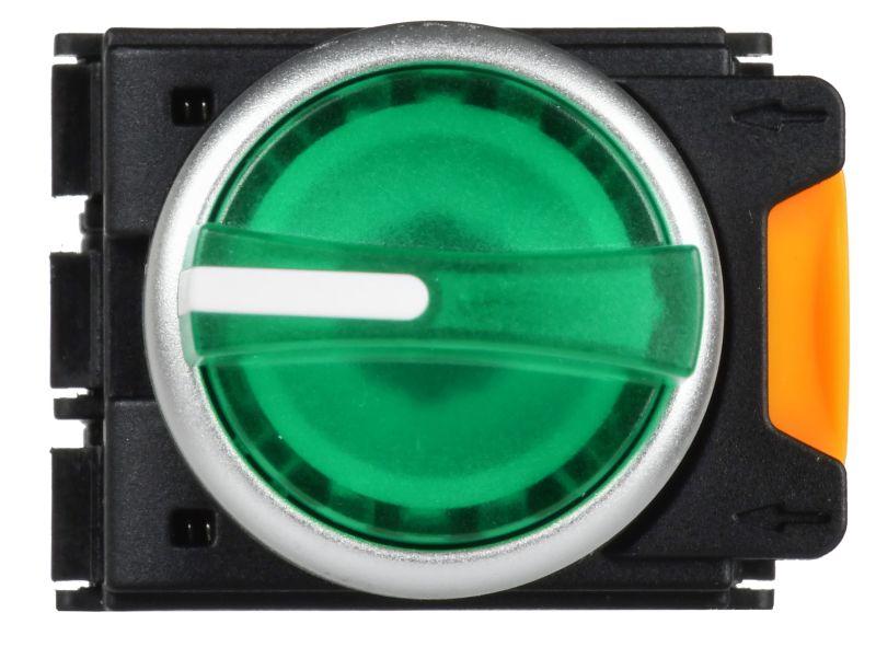  Переключатель 3 полож. 2НЗ с подсветкой зел. MASTER IEK MI-SW60-20XD-4-14-3-K06 фото в каталоге от BTSprom.by