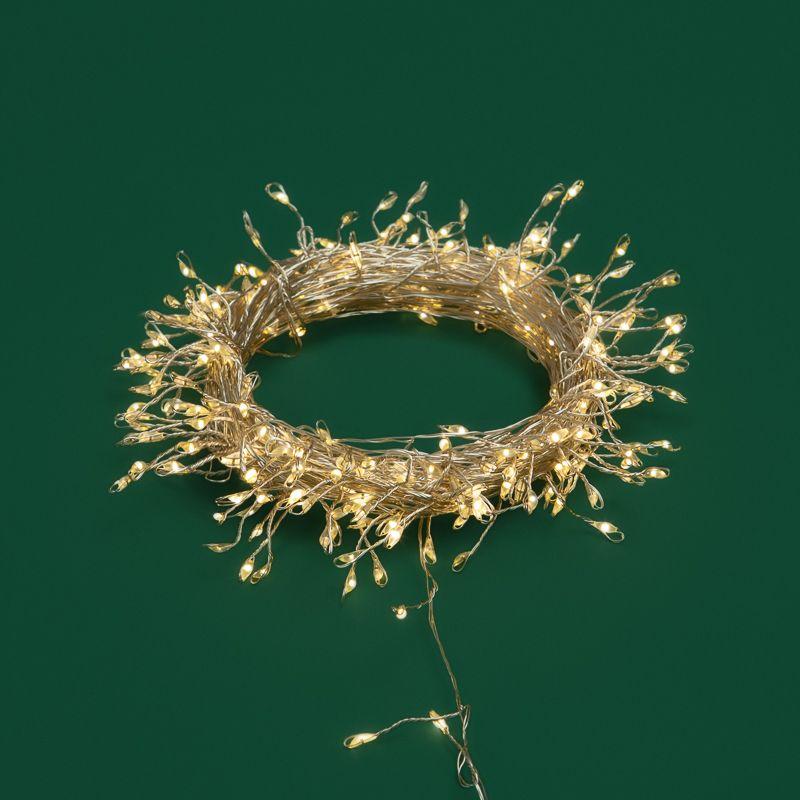  Гирлянда светодиодная "Роса "Фейерверк" 10м 250LED тепл. бел. 7.2Вт IP20 с контроллером на катушке Neon-Night 303-436 фото в каталоге от BTSprom.by