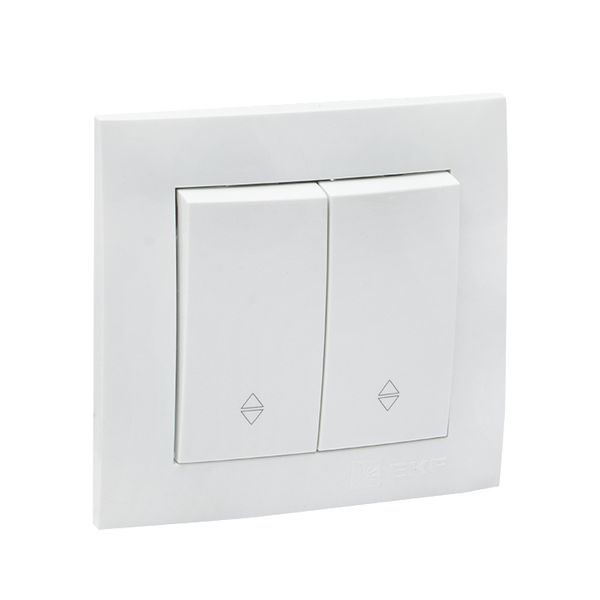  Переключатель проходной 2-кл. СП Валенсия 10А IP20 бел. PROxima EKF EWV10-027-10 фото в каталоге от BTSprom.by