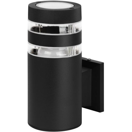 светильник "адрия" gbw-102-bl-0200 230в 1хе27 max 30вт ip54 уличн. настенный 200х150х90мм вверх черн. эра б0069594 от BTSprom.by