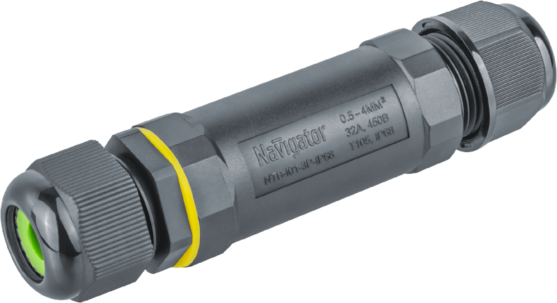 коннектор кабельный i-образ. 82 830 ntb-i01-3p-ip68 3pin navigator 82830 от BTSprom.by