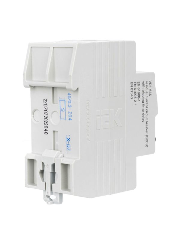  Выключатель дифференциального тока (УЗО) 2п 40А 300мА тип ACS ВД1-63S KARAT IEK MDV12-2-040-300 фото в каталоге от BTSprom.by