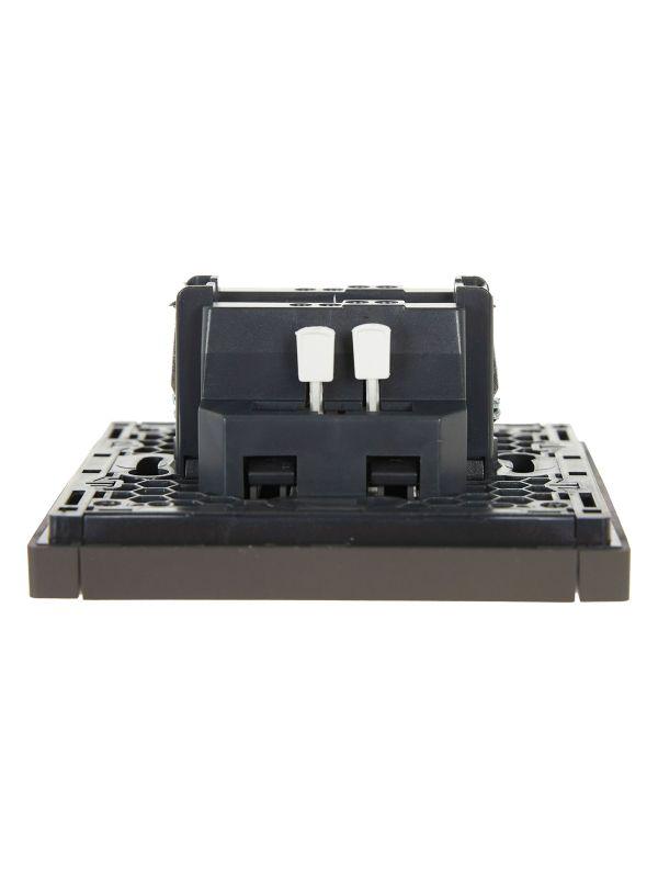  Выключатель 1-кл. СП FORTE&PIANO 10А FP302 с индикацией сер. IEK FP-V10-1-10-1-K03 фото в каталоге от BTSprom.by