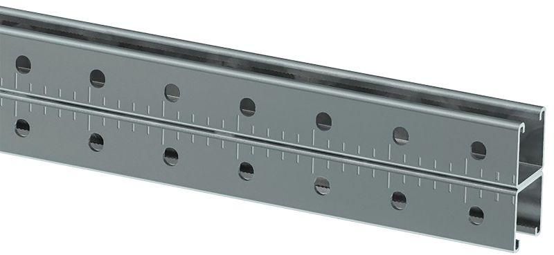 Профиль STRUT двойной перфорированный 41х41 L800 2.5мм IEK CLM50D-PSD-41-41-08-3 от BTSprom.by