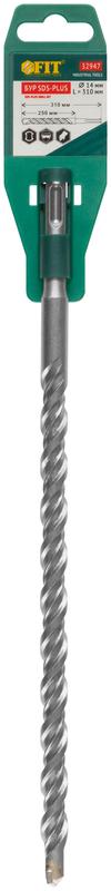  Бур по бетону SDS PLUS с двойн. резьбой 14х310мм FIT 32947 фото в каталоге от BTSprom.by