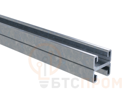 Профиль С-образный двойной 41х21 L1600 сталь 2.5мм гор. оцинк. DKC BPD2116HDZ в каталоге от BTSprom.by Профиль С-образный двойной 41х21 L1600 сталь 2.5мм гор. оцинк. DKC BPD2116HDZ фото в каталоге от BTSprom.by