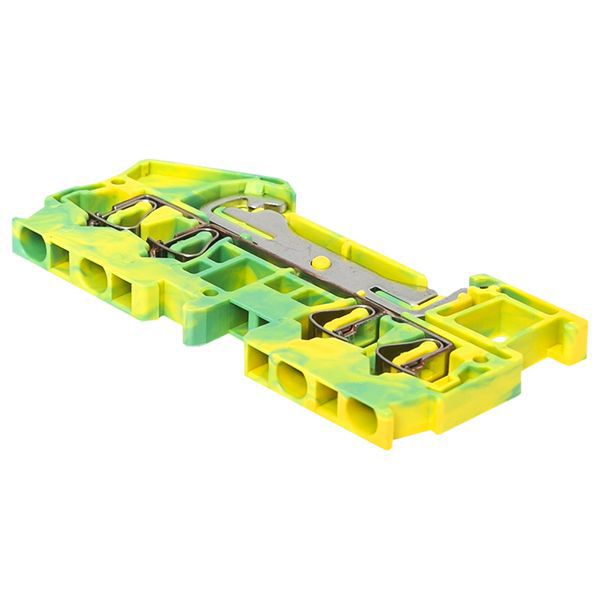  Колодка клеммная ST-2.5 4 вывода земля пружинная EKF plc-jxb-st-2.5-4-pen фото в каталоге от BTSprom.by