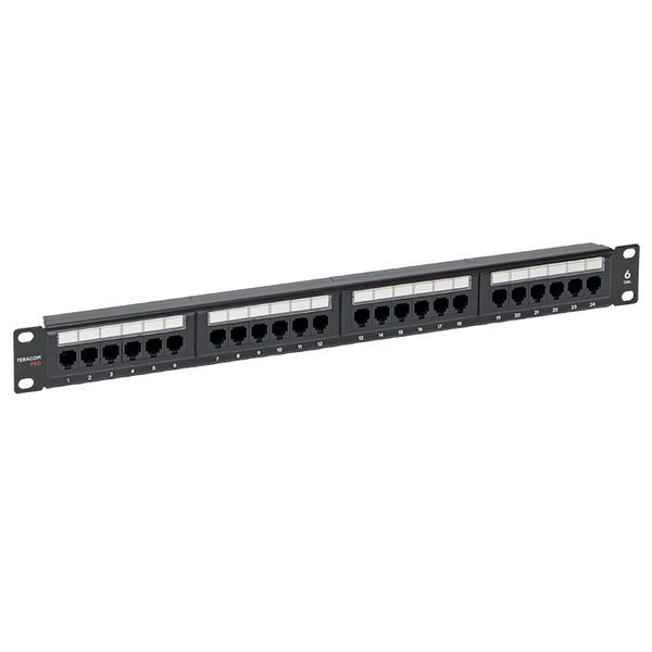 патч-панель 19дюйм 1u кат.6 utp неэкранир. 24 порта rj45 dual idc teracom pro ekf trp-ppnl-6utp-1u24 от BTSprom.by