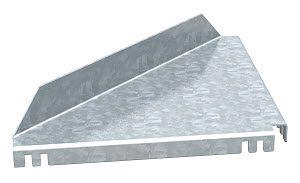 Вставка угловая R500 оцинк. LEB 50 DD OBO 6221259 фото в каталоге от BTSprom.by