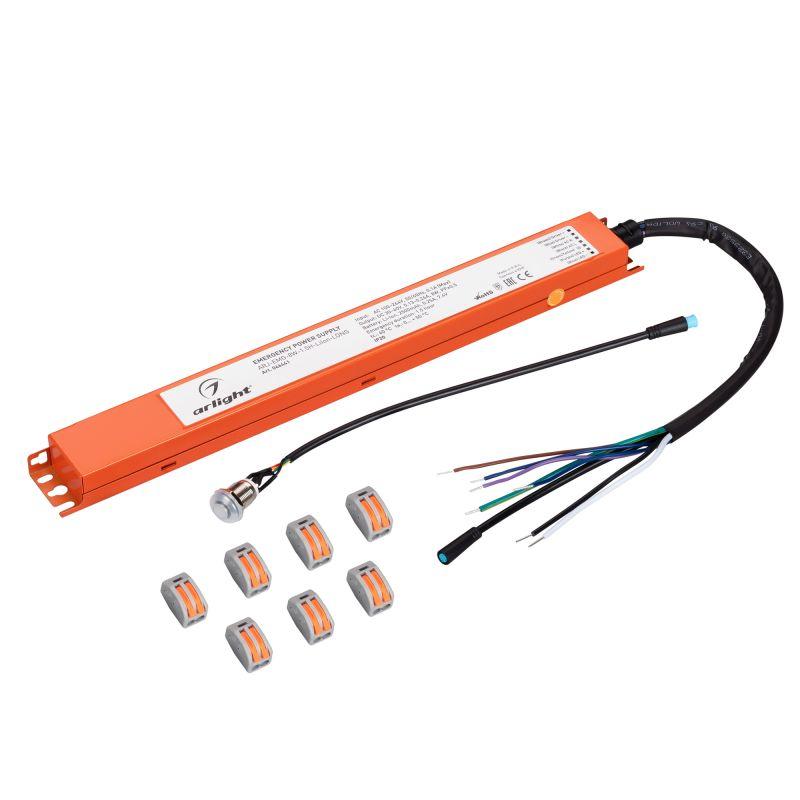 блок аварийного питания arj-emg-8w-1.5h-liion-long ip20 металл arlight 046441 от BTSprom.by