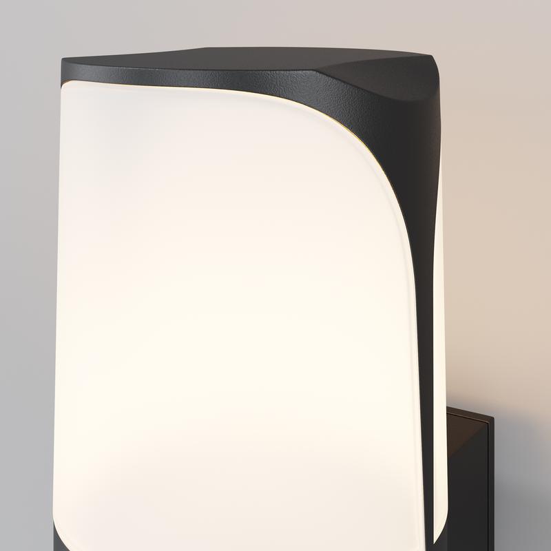  Светильник Piccadilly 1х23Вт E27 IP44 бра настен. Maytoni O016WL-01B фото в каталоге от BTSprom.by