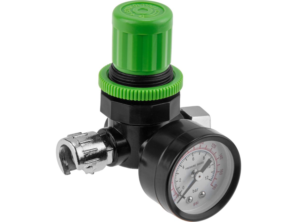 регулятор давления с манометром eco ar-03-14 (резьбовое соединение 1/4") ec3923-5 от BTSprom.by