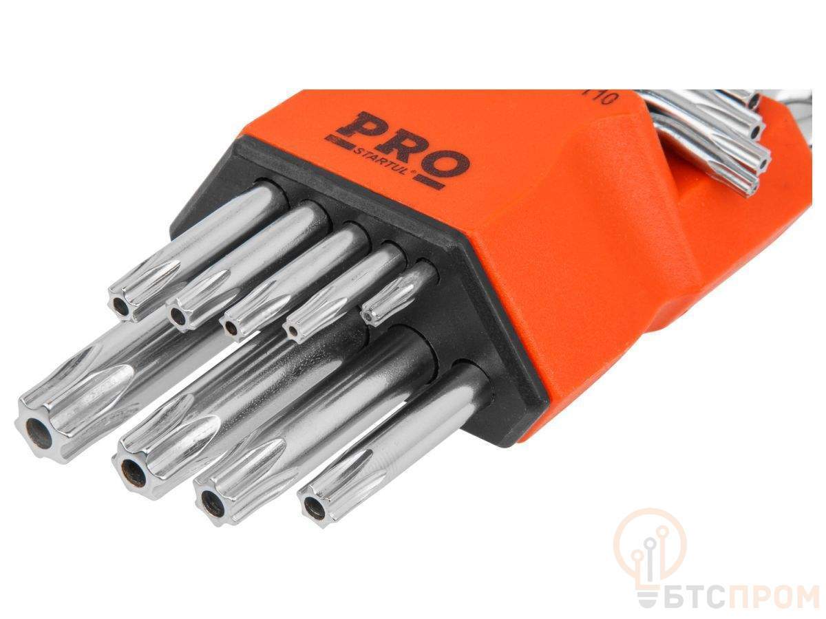  Набор ключей Torx T10-T50 9шт коротк. PRO STARTUL (PRO-87209) фото в каталоге от BTSprom.by