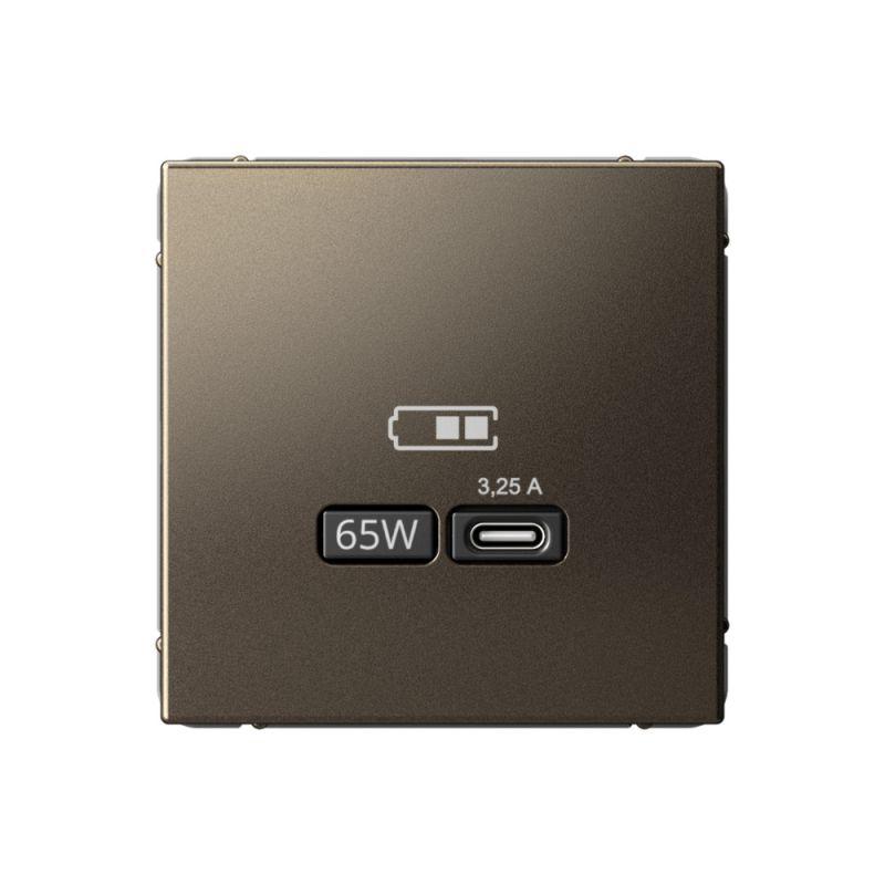 розетка usb artgallery тип c 65вт qc pd высокоскор. зу механизм мокко se gal000627 от BTSprom.by