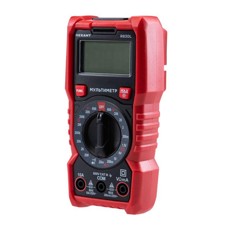  Мультиметр портативный R830L Rexant 13-3106 фото в каталоге от BTSprom.by
