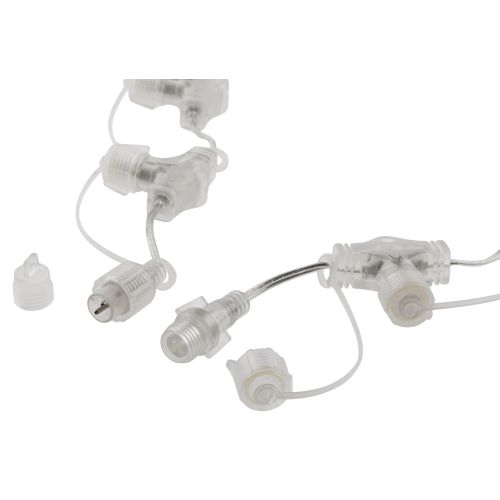  Разветвитель 1м шаг 10см 10 гнезд IP44 24В для низковольтных гирлянд провод ПВХ Эра Б0051900 фото в каталоге от BTSprom.by