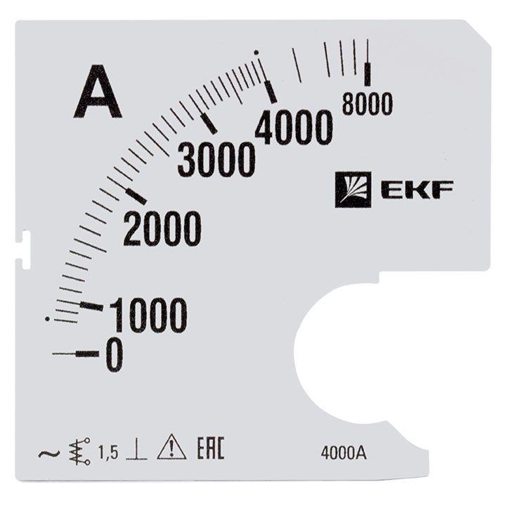 шкала сменная для a961 4000/5а-1.5 proxima ekf s-a961-4000 от BTSprom.by