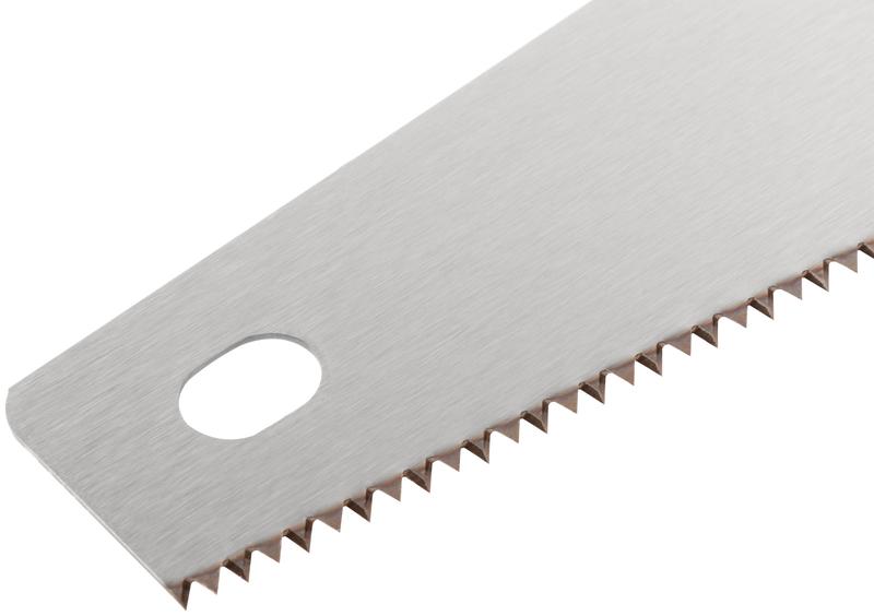  Ножовка по дереву средний каленый зуб 7 ТPI 2D заточка пластиковая прорезиненная ручка 450мм FIT 40432 фото в каталоге от BTSprom.by