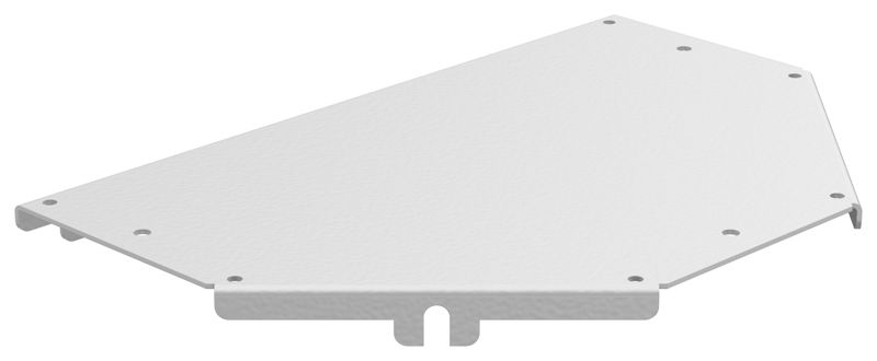 Крышка разветвителя Т-образ. осн.100 2мм RAL 9016 ESCA 7 IEK ES7-RTD-100-20-RGA от BTSprom.by