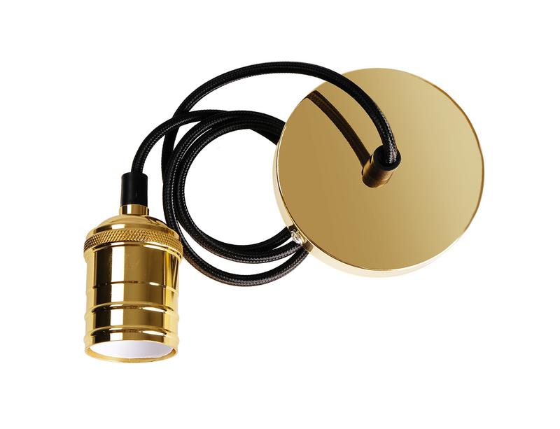патрон с проводом retro plc 02 e27 230v/1m golden pro jazzway 5039018 от BTSprom.by