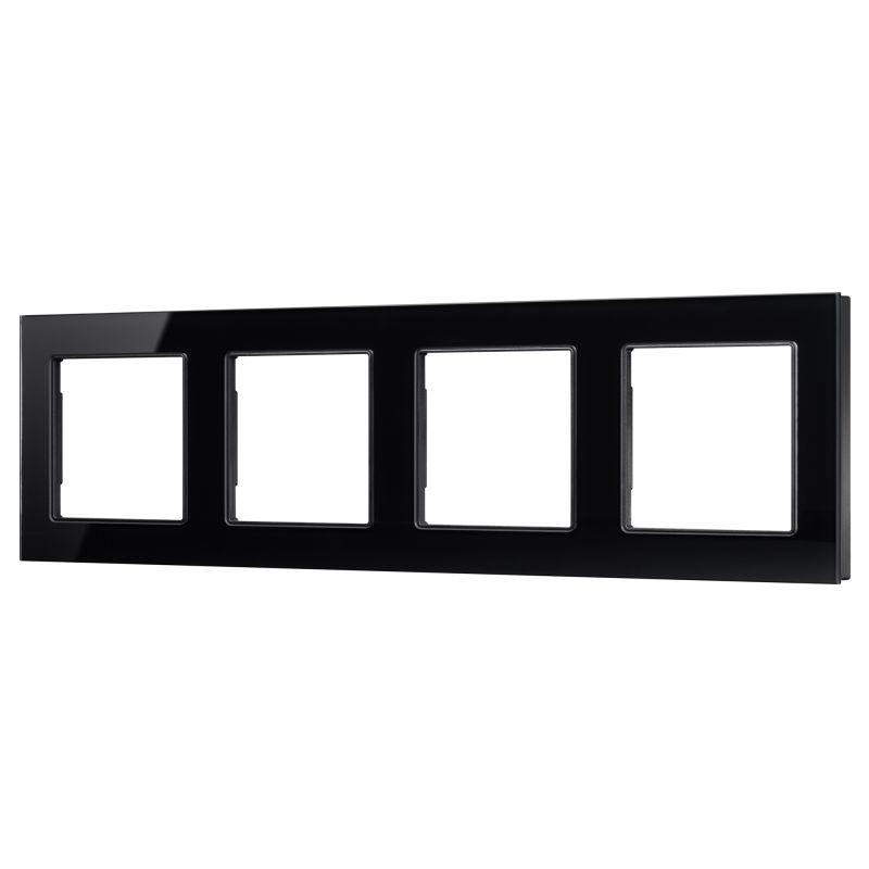 рамка стеклянная frm-glare-gs-4-bk arlight 043803 от BTSprom.by