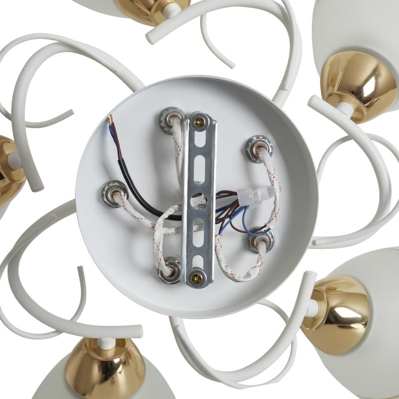  Светильник Entle 200Вт E27х5 IP20 потолочн. Freya FR5465CL-05W фото в каталоге от BTSprom.by