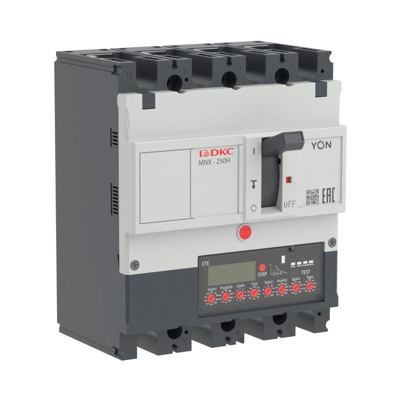 выключатель автоматический yon pro mnx250h 4p 40а 150ка при ac415v расц. ete dkc mnx250h4pete0040 от BTSprom.by