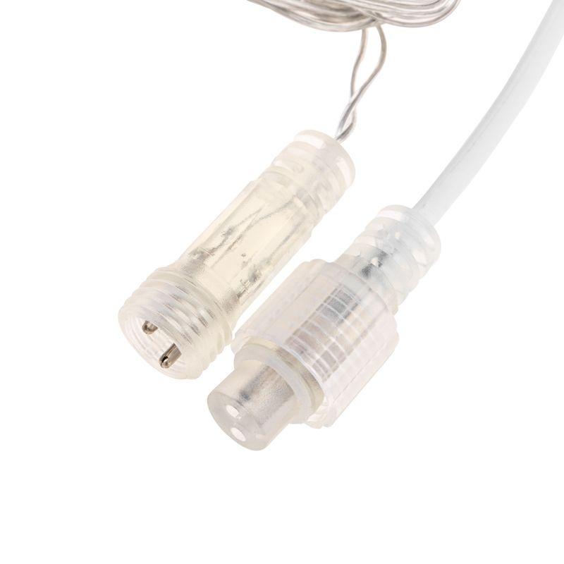  Гирлянда светодиодная "Нить" 10м 75LED тепл. бел. 1.7Вт 230В IP44 эффект мерцания провод прозр. Neon-Night 305-526 фото в каталоге от BTSprom.by