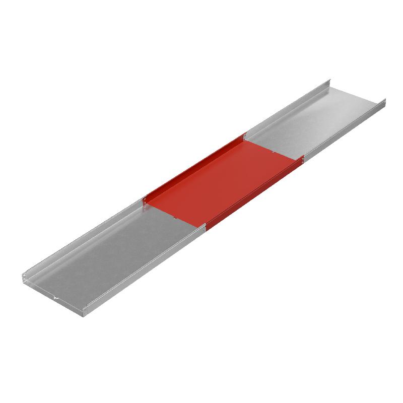 Лоток неперфорированный 80х600 L3000 1.0мм "Быстрый монтаж ПЛЮС" HD85 КМ PL16894 фото в каталоге от BTSprom.by