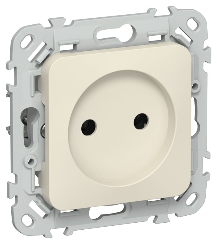 розетка сп flite рс01-0-флсл 10а без заземл. без защ. шторок механизм сливочный iek fi-r10-10-k86 от BTSprom.by