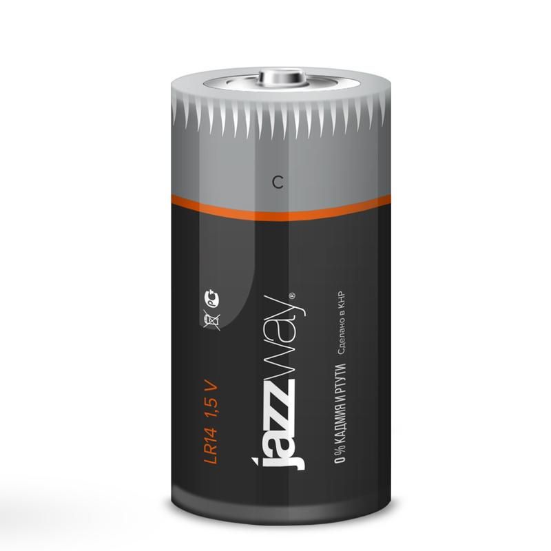 элемент питания алкалиновый c/lr14 1.5в ultra alkaline bl-2 (блист.2шт) jazzway 5005105 от BTSprom.by