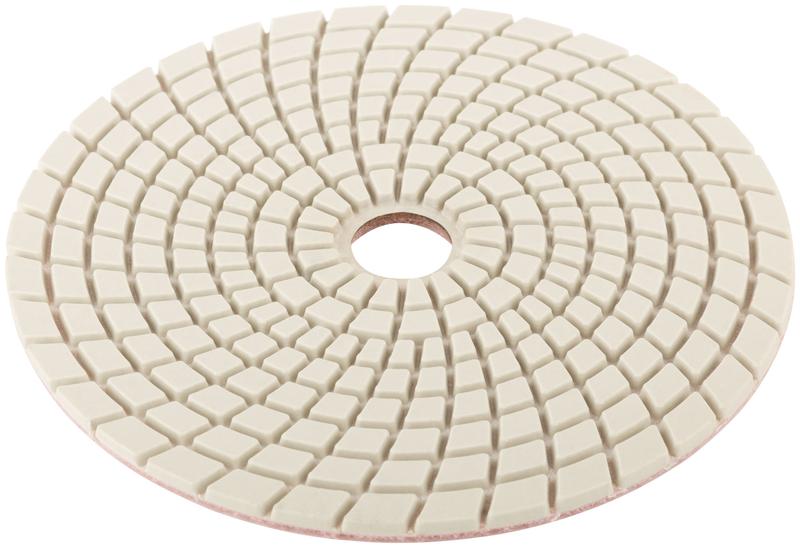  Круг шлифовальный алмазный гибкий АГШК (липучка) влажное шлифование 125мм Р3000 FIT 39887 фото в каталоге от BTSprom.by