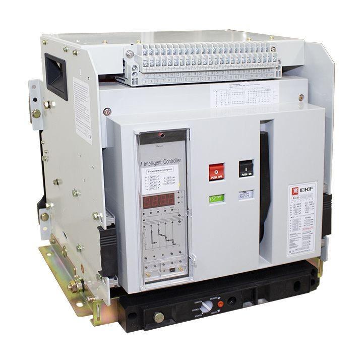 выключатель автоматический 3п 2000/1000а 80ка ва-45 выкатн. proxima ekf mccb45-2000-1000v от BTSprom.by