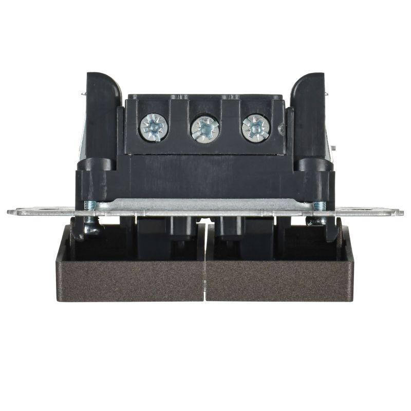  Выключатель 2-кл. BRITE 10А ВС10-2-9-БрТБ для отелей с индик. механизм бронза IEK BR-V20-2-10-K45 фото в каталоге от BTSprom.by