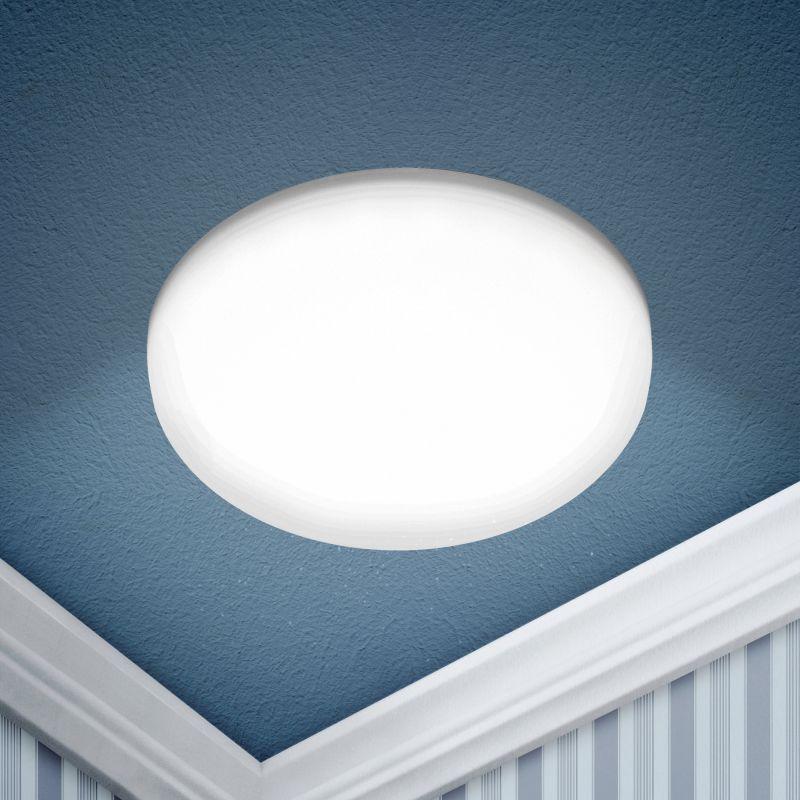 светильник светодиодный led 11-18-6k 18вт 6500к встраив. круглый регулируемый эра б0054319 от BTSprom.by
