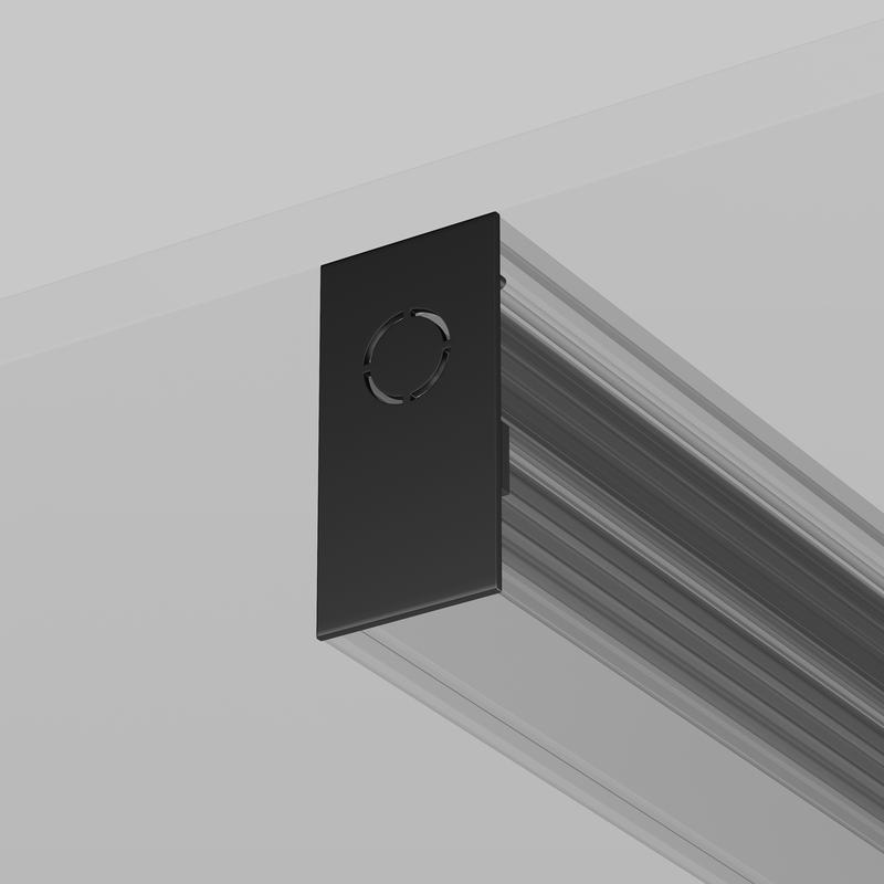  Заглушка для накладного шинопровода черн. (уп.2шт) Maytoni TRA034EC-41B фото в каталоге от BTSprom.by