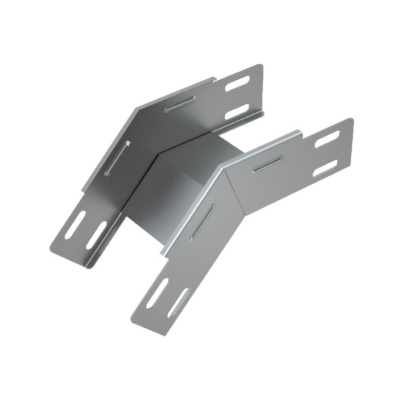 Угол для лотка вертикальный внешний 45град. 100х50 сталь 0.8мм VL45-50-100 КМ LO0108 от BTSprom.by