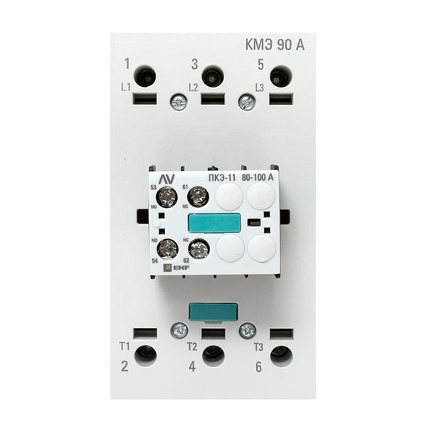  Комплект КМЭ 90А кат. 400В АС 1НО+1НЗ AVERES EKF ctr-s-90-00-400-av-22 фото в каталоге от BTSprom.by