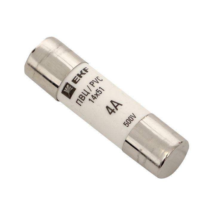 Вставка плавкая цилиндрическая ПВЦ 14х51 4А EKF pvc-14x51-4 фото в каталоге от BTSprom.by  Вставка плавкая цилиндрическая ПВЦ 14х51 4А EKF pvc-14x51-4 фото в каталоге от BTSprom.by