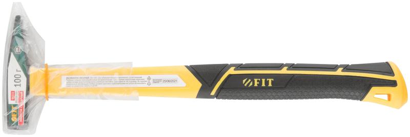  Молоток кованый Профи 100г фибергласовая усилен. ручка FIT 44331 фото в каталоге от BTSprom.by