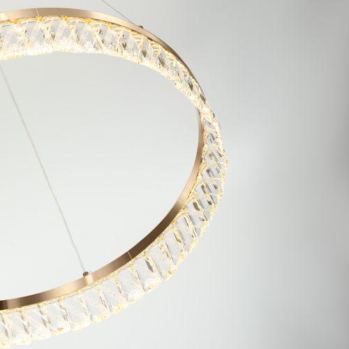  Люстра светодиодная Erika 6131-104 LED 40Вт 3000К дизайн Rivoli Б0061968 фото в каталоге от BTSprom.by