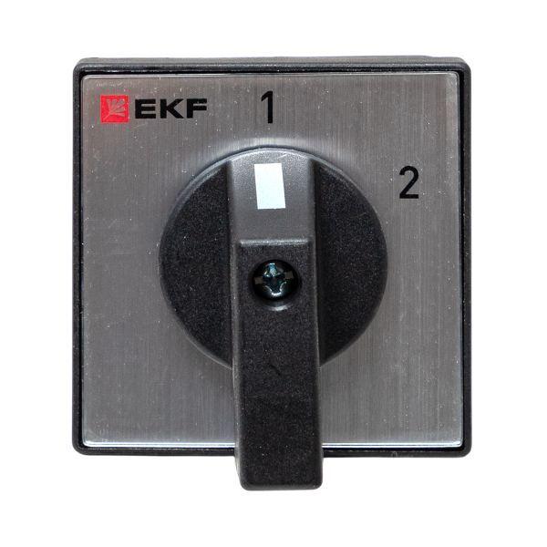  Переключатель кулачковый ПК-1-51 1П 25А "1-2" EKF pk-1-51-25 фото в каталоге от BTSprom.by