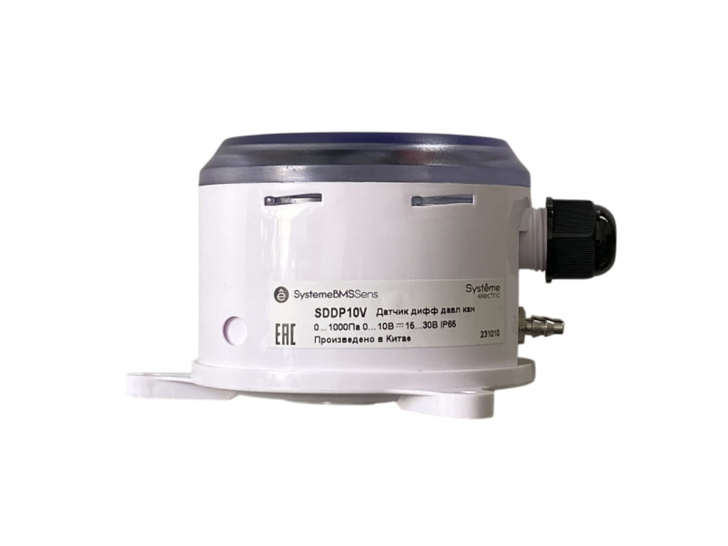  Датчик дифференциального давления канальный 0-1000Па 0-10В 24В SE SDDP10V фото в каталоге от BTSprom.by