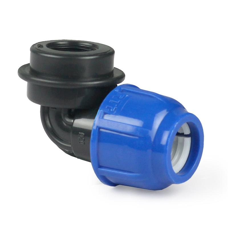 отвод компрессионный внутр. резьба pn16 d40х1 1/4дюйм для пэ труб rtp 14418 от BTSprom.by