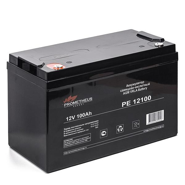 аккумулятор 12в 100а.ч pe12100 prometheus energy нф-00004757 от BTSprom.by