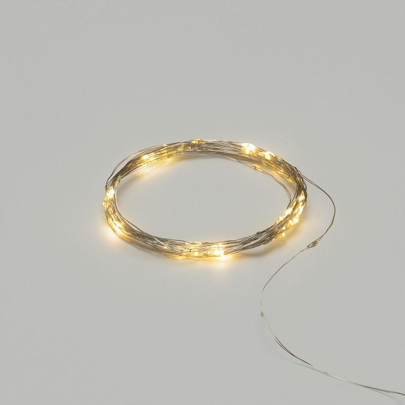  Гирлянда светодиодная "Роса" 5м 50LED тепл. бел. 0.5Вт IP20 USB Neon-Night 315-966 фото в каталоге от BTSprom.by