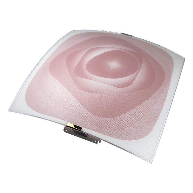  Светильник НПБ 09-60-003 М83 "Колорика Хелен" 300х300 матов. бел./роз./клипсы штамп метал. (инд. упак.) Элетех 1030450404 фото в каталоге от BTSprom.by